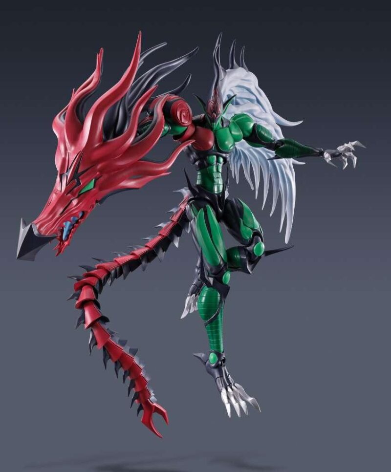 YU-GI-OH! - Elemental Hero Flame Wingman - Fig. S.H. MonsterArts 19cm – Image 3