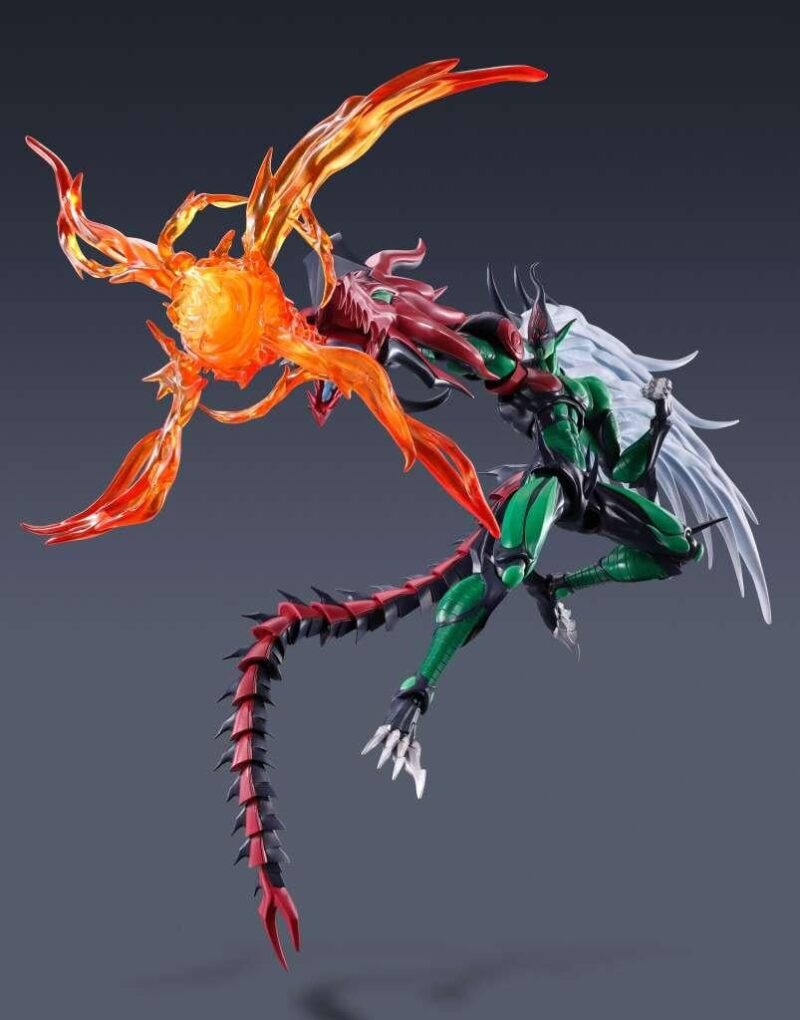 YU-GI-OH! - Elemental Hero Flame Wingman - Fig. S.H. MonsterArts 19cm – Image 4