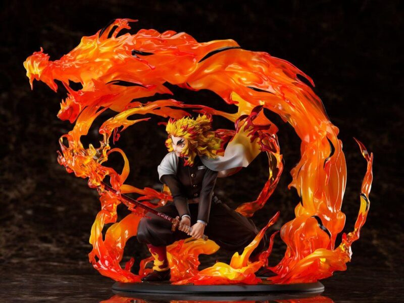 DEMON SLAYER - Kyojuro Rengoku 1/8 - Statuette 25cm – Image 2