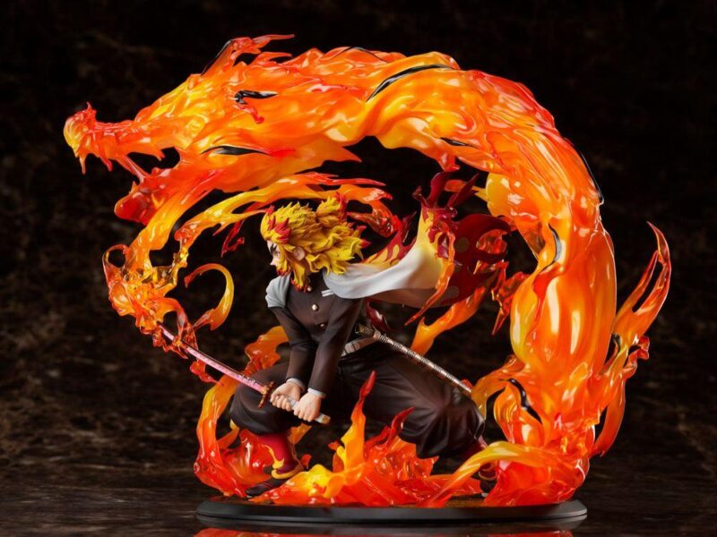 DEMON SLAYER - Kyojuro Rengoku 1/8 - Statuette 25cm – Image 3