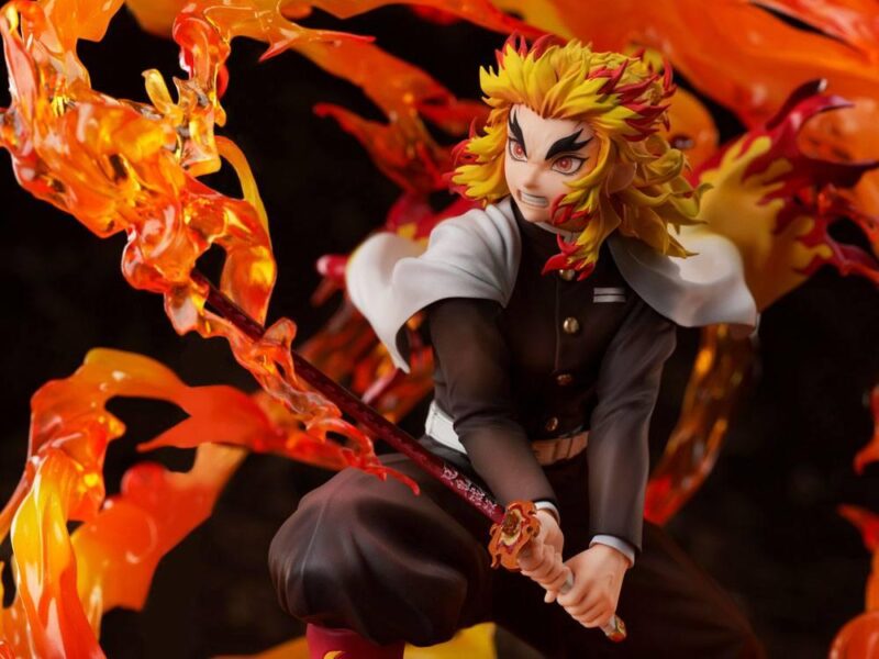 DEMON SLAYER - Kyojuro Rengoku 1/8 - Statuette 25cm – Image 4