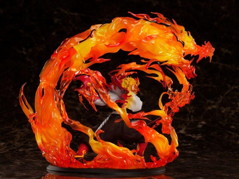 DEMON SLAYER - Kyojuro Rengoku 1/8 - Statuette 25cm – Image 5