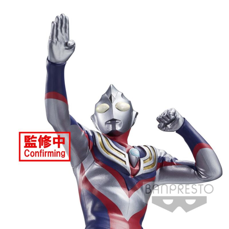 ULTRAMAN - Ultraman Tiga - Figurine Hero's brave Statue 18cm – Image 4