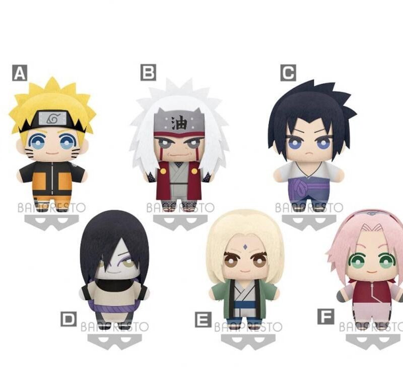 NARUTO SHIPPUDEN - Tomonui Plush vol 1 - Assortiment 9 Peluche 15cm