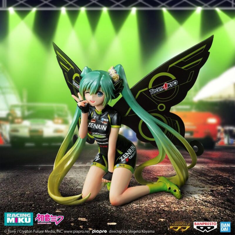 HATSUNE MIKU RACING - Hatsune Miku - Figure Banpresto Chronicles 13cm – Image 6