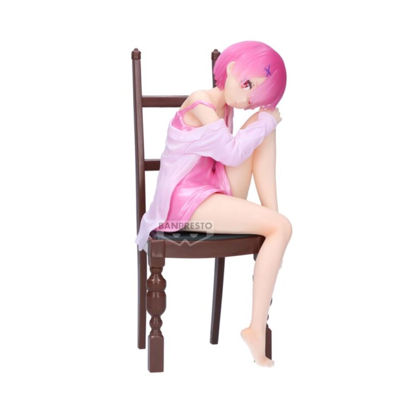 RE ZERO - Ram - Figurine Relax Time 20cm