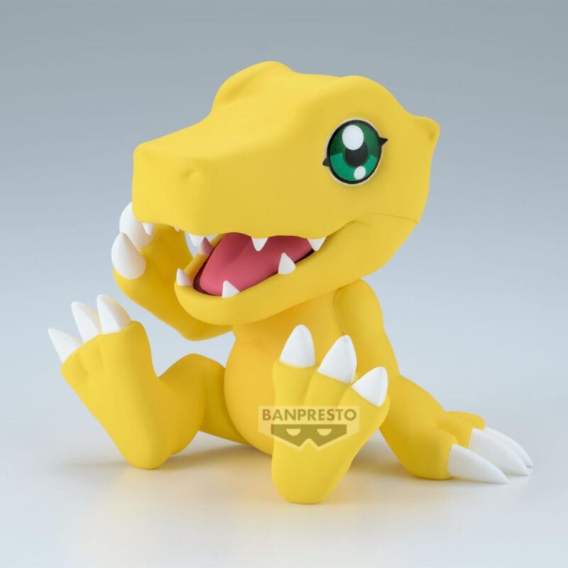 DIGIMON ADVENTURE - Agumon - Figurine Sofvimates 9cm – Image 2