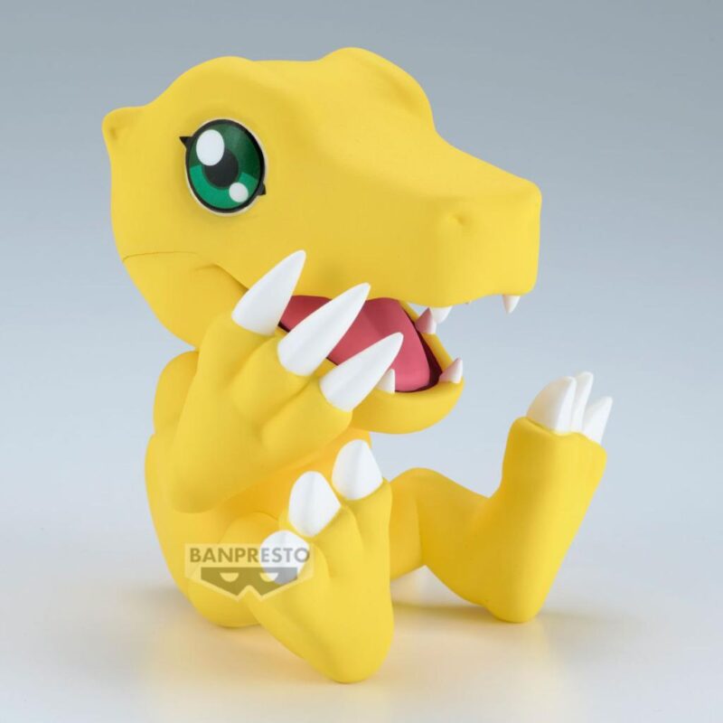 DIGIMON ADVENTURE - Agumon - Figurine Sofvimates 9cm – Image 3