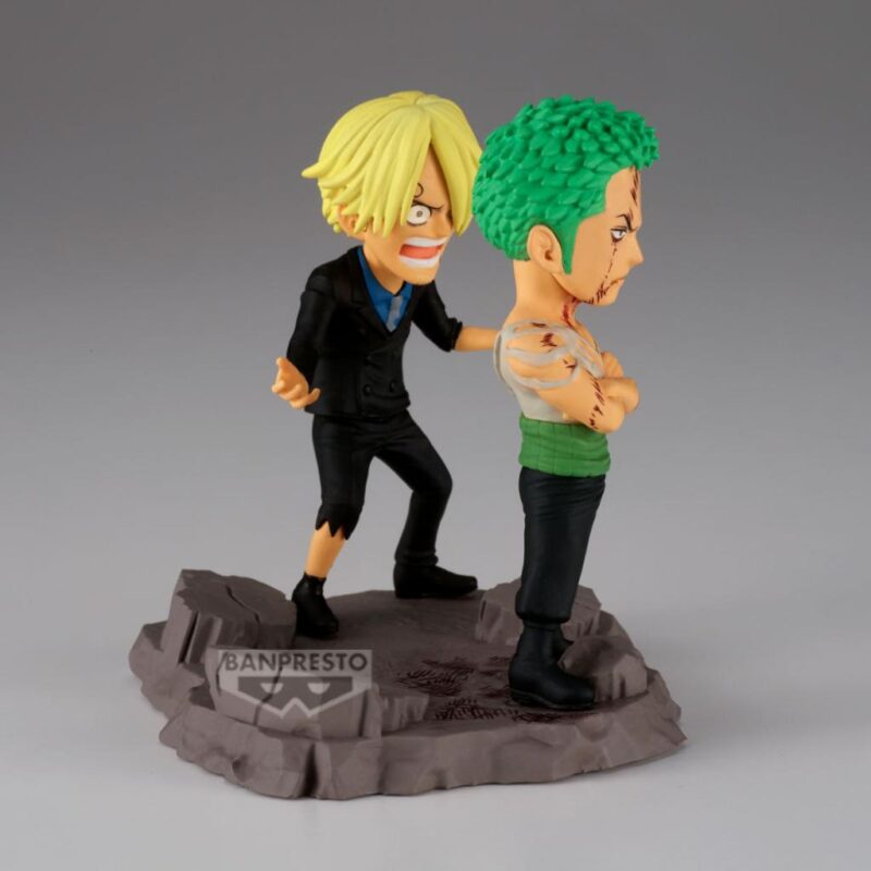 ONE PIECE - Roronoa Zoro & Sanji - Figurine WCF Log Stories 8cm – Image 3