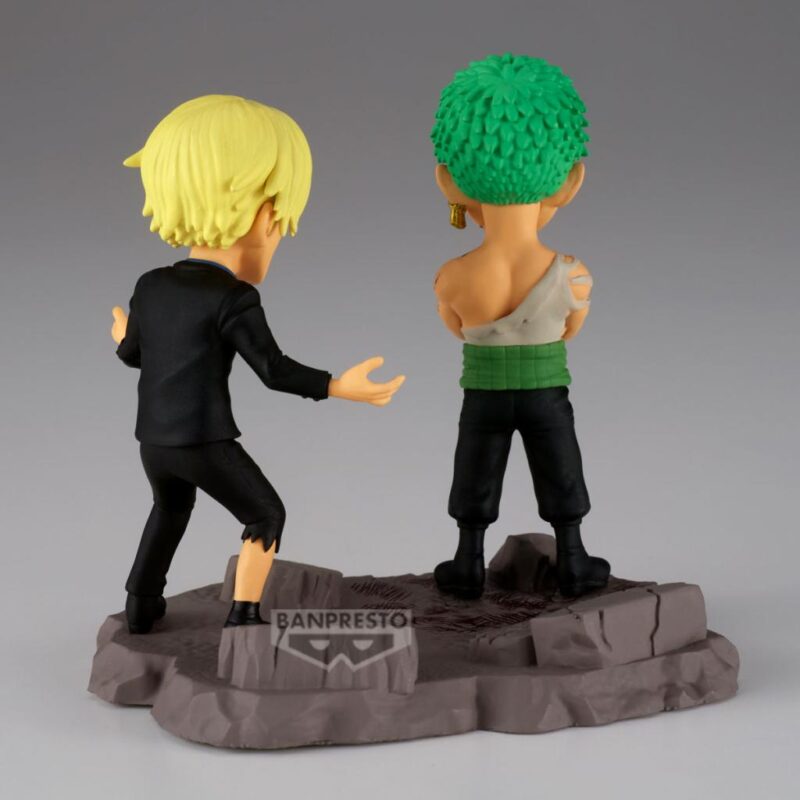 ONE PIECE - Roronoa Zoro & Sanji - Figurine WCF Log Stories 8cm – Image 4