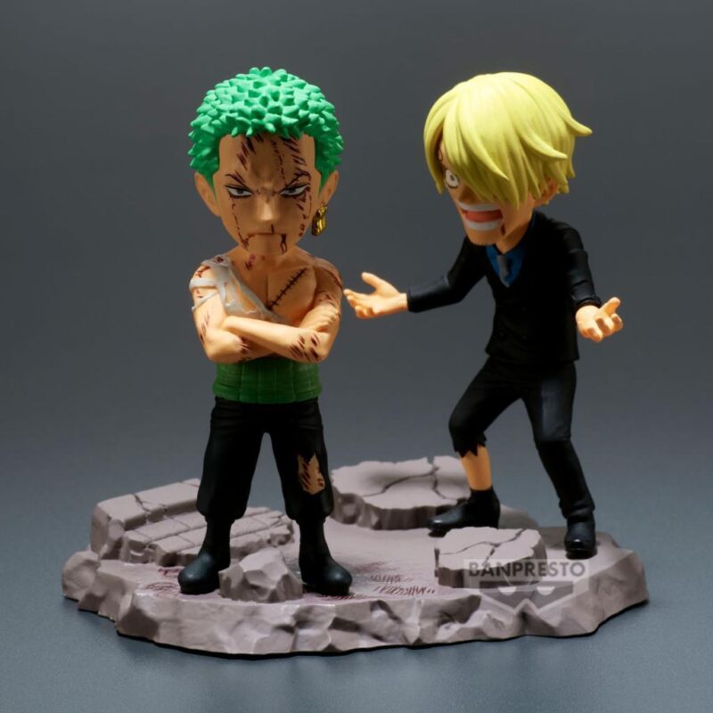 ONE PIECE - Roronoa Zoro & Sanji - Figurine WCF Log Stories 8cm – Image 6