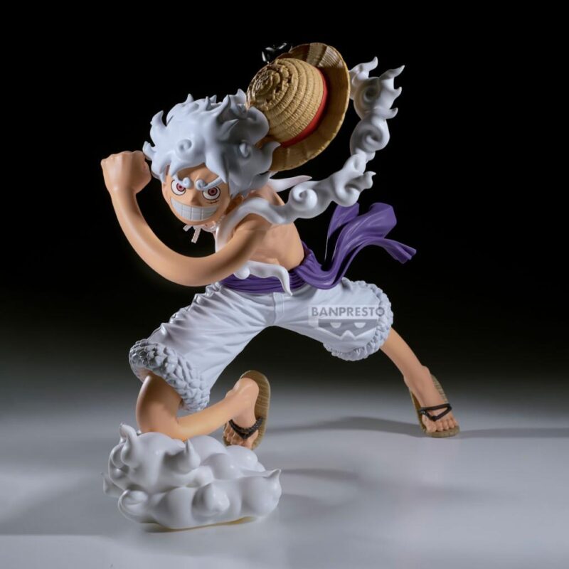 ONE PIECE - Monkey D. Luffy Gear 5 - Figurine Grandista 22cm – Image 6