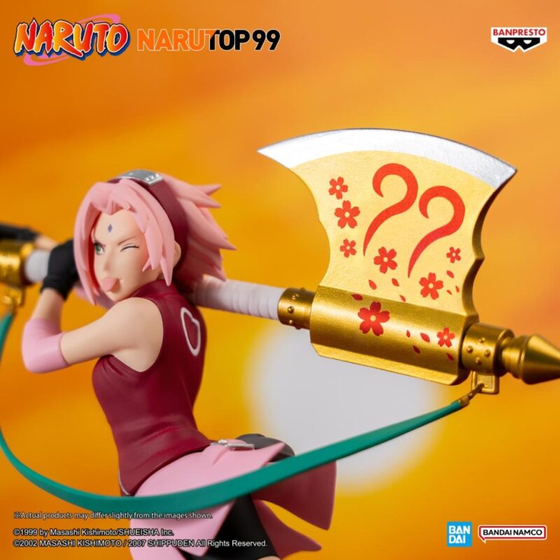 NARUTO - Haruno Sakura - Figurine Narutop99 15cm – Image 6