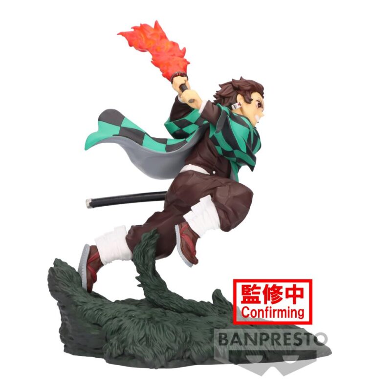 DEMON SLAYER - Tanjiro Kamado - Figurine Combination Battle 1/2 9cm – Image 2