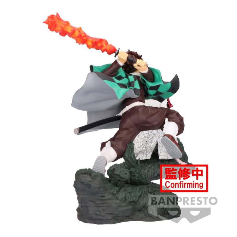 DEMON SLAYER - Tanjiro Kamado - Figurine Combination Battle 1/2 9cm – Image 6