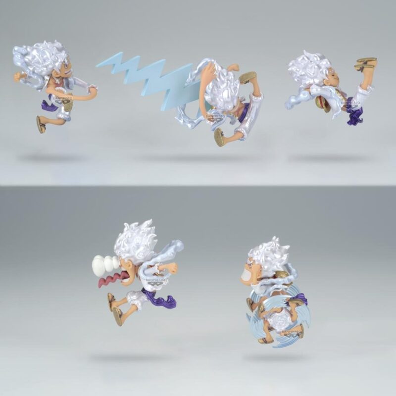 ONE PIECE - WCF Luffy Gear 5 Metallic - Assortiments 12 Figurine 7cm – Image 3