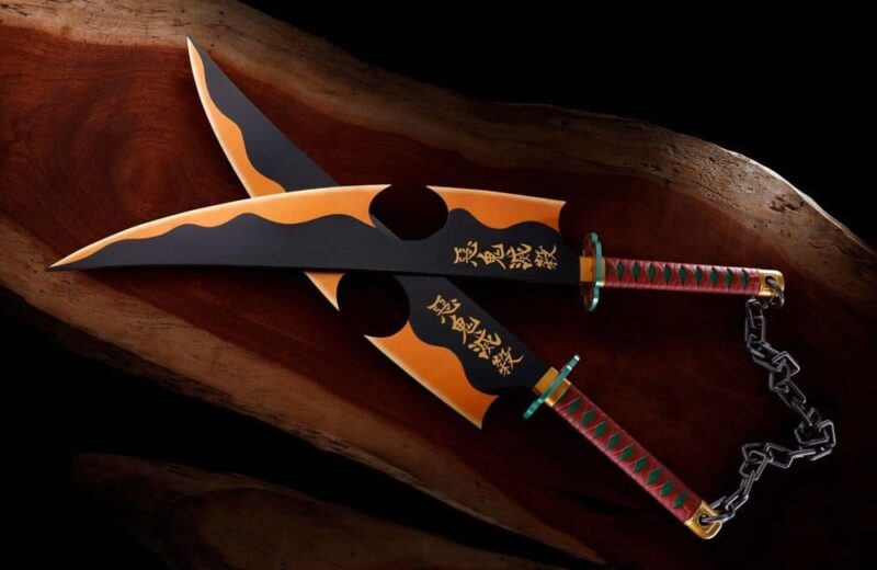 DEMON SLAYER - Nichirin Tengen Uzui Sword - Réplique Proreplica 110cm – Image 2