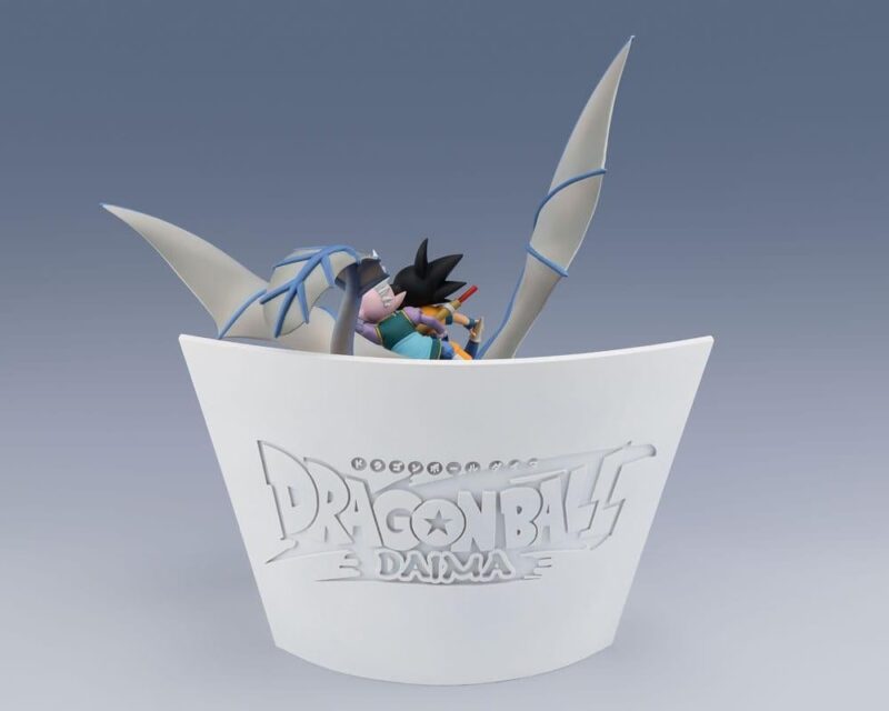 DRAGON BALL - Son Goku Mini & Supreme Kai - Statue FiguartsZERO 23cm – Image 4