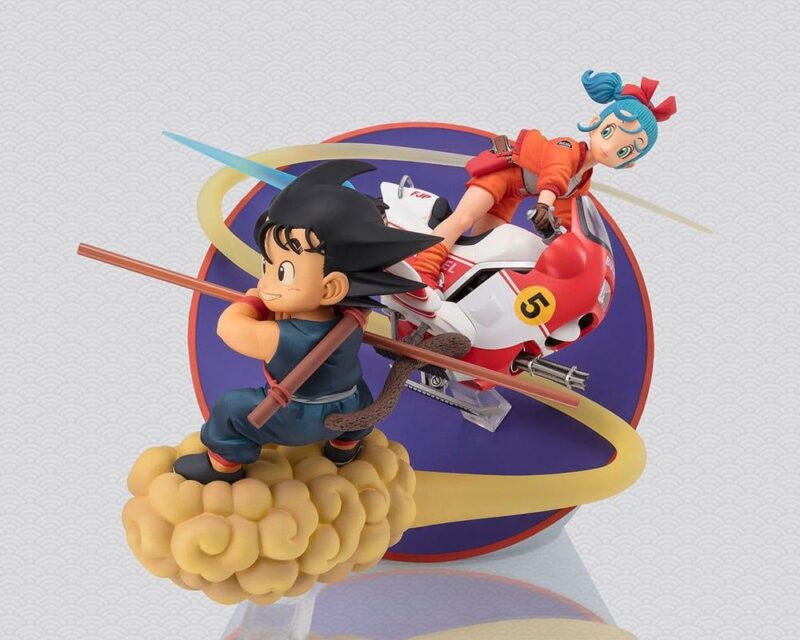 DRAGON BALL - Son Goku & Bulma - Statuette FiguartsZERO 18cm – Image 3