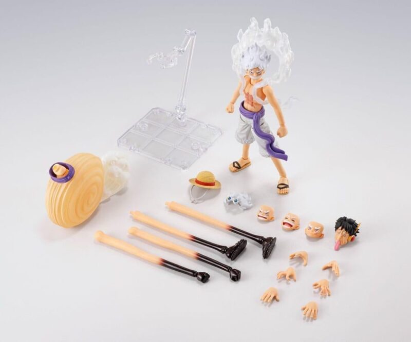 ONE PIECE - Luffy Gear 5 "Egghead Island" -Figurine S.H. Figuarts 15cm – Image 6