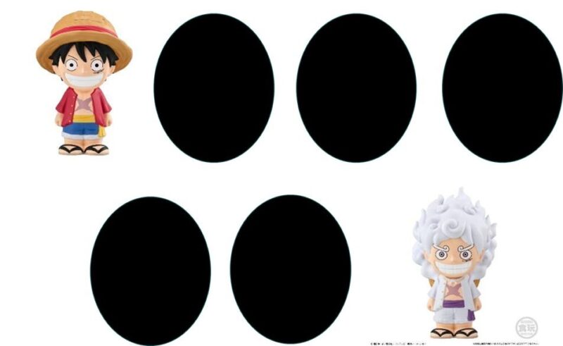 ONE PIECE - Assortiments 10 Figurines Sofbits 10.5cm