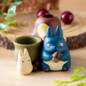 MON VOISIN TOTORO - Totoro Bleu & Blanc - Figurine Pot à crayon 4.5cm – Image 2