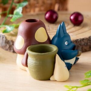 MON VOISIN TOTORO - Totoro Bleu & Blanc - Figurine Pot à crayon 4.5cm – Image 3