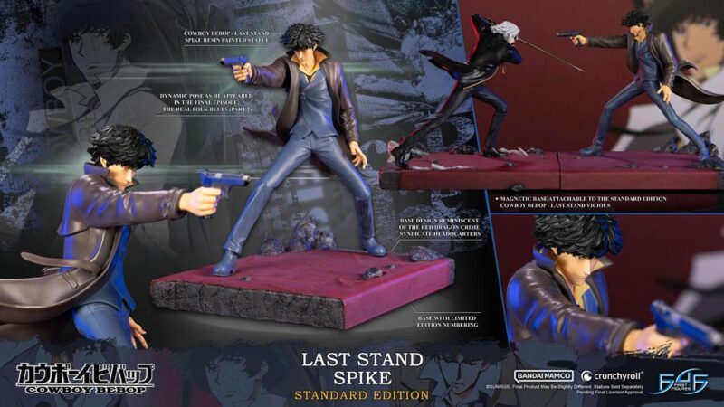 COWBOY BEBOP - Spike "Last Stand" - Statuette 28cm – Image 5