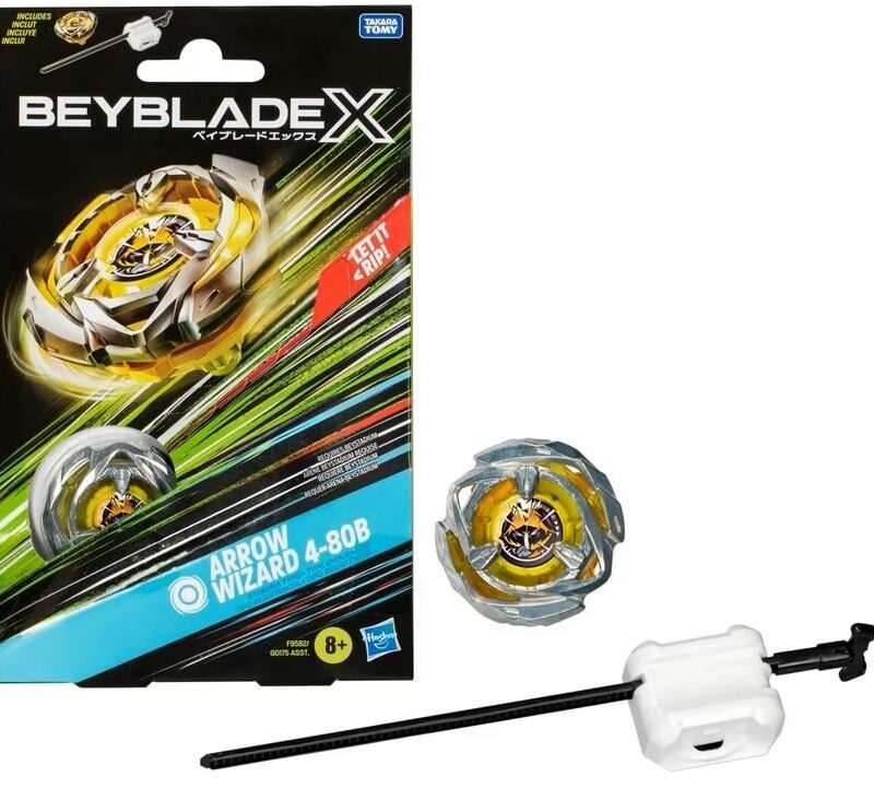 BEYBLADE X - Arrow Wizard 4-80B Starter Pack