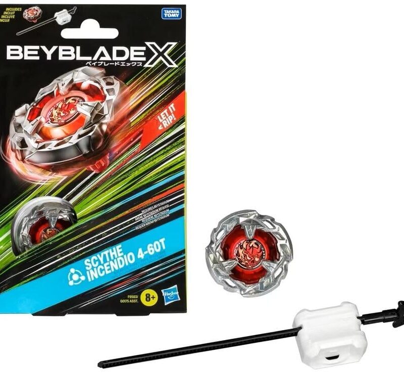 BEYBLADE X - Scythe Incendio 4-60T Starter Pack