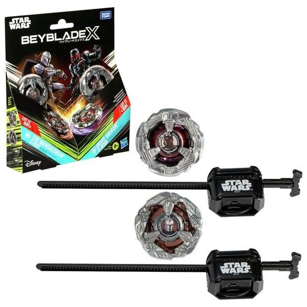 BEYBLADE X - Star Wars Mandalorian 3-60F & Moff Gideon 3-80N Duo Pack