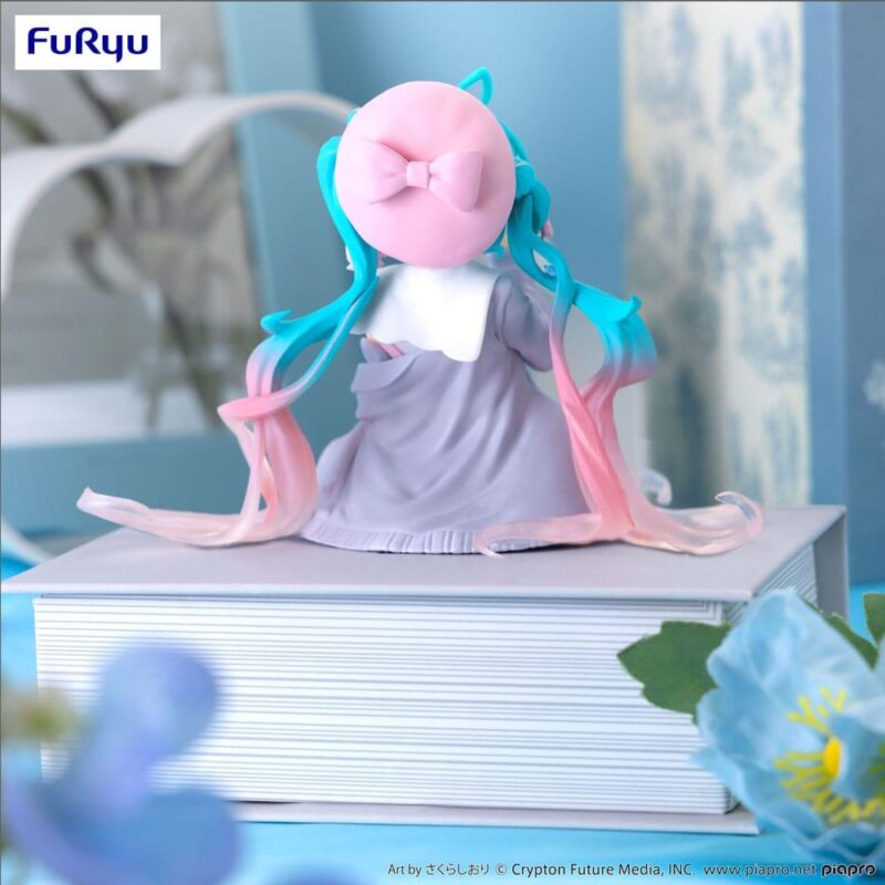 HATSUNE MIKU - Love Sailor Grey Color - Statuette Noodle Stopper 13cm – Image 5