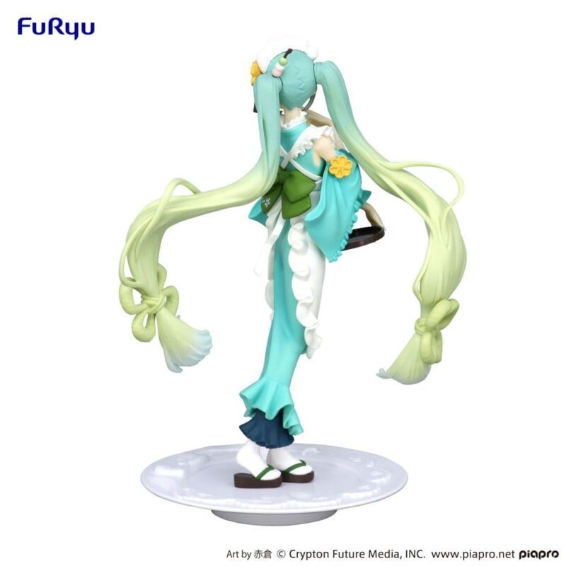 HATSUNE MIKU - Matcha Green Tea Parfait - Statue Exceed Creative 21cm – Image 3