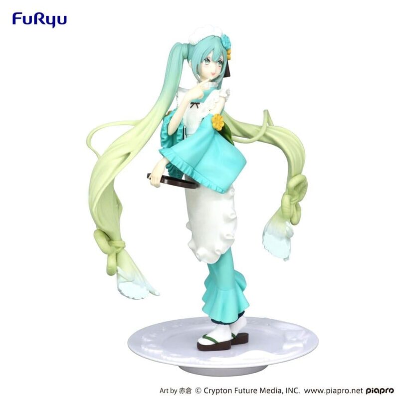 HATSUNE MIKU - Matcha Green Tea Parfait - Statue Exceed Creative 21cm – Image 6
