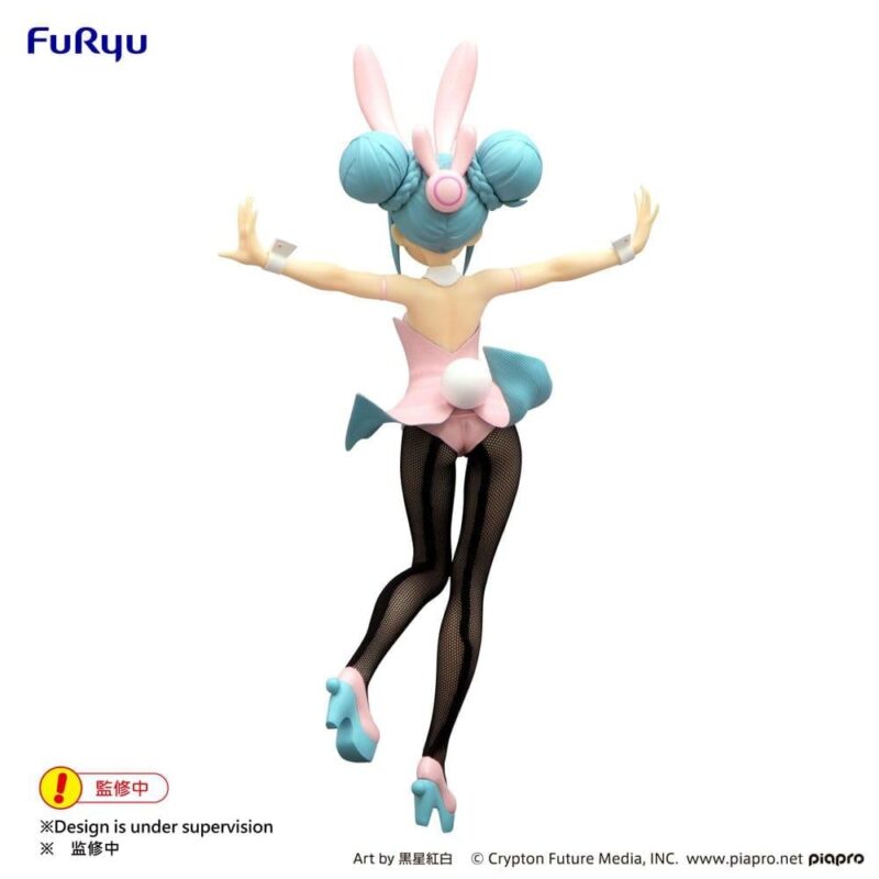 HATSUNE MIKU - Wink Pearl "Pink Color" - Statuette BiCute 30cm – Image 3