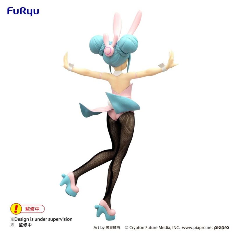 HATSUNE MIKU - Wink Pearl "Pink Color" - Statuette BiCute 30cm – Image 4