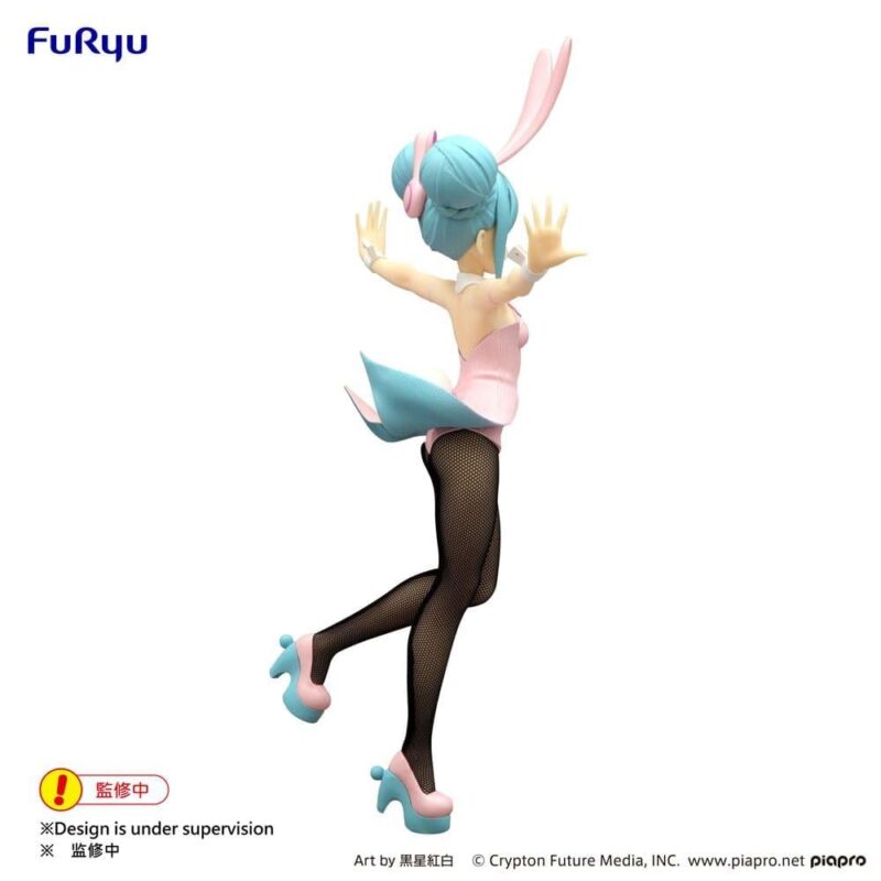 HATSUNE MIKU - Wink Pearl "Pink Color" - Statuette BiCute 30cm – Image 5