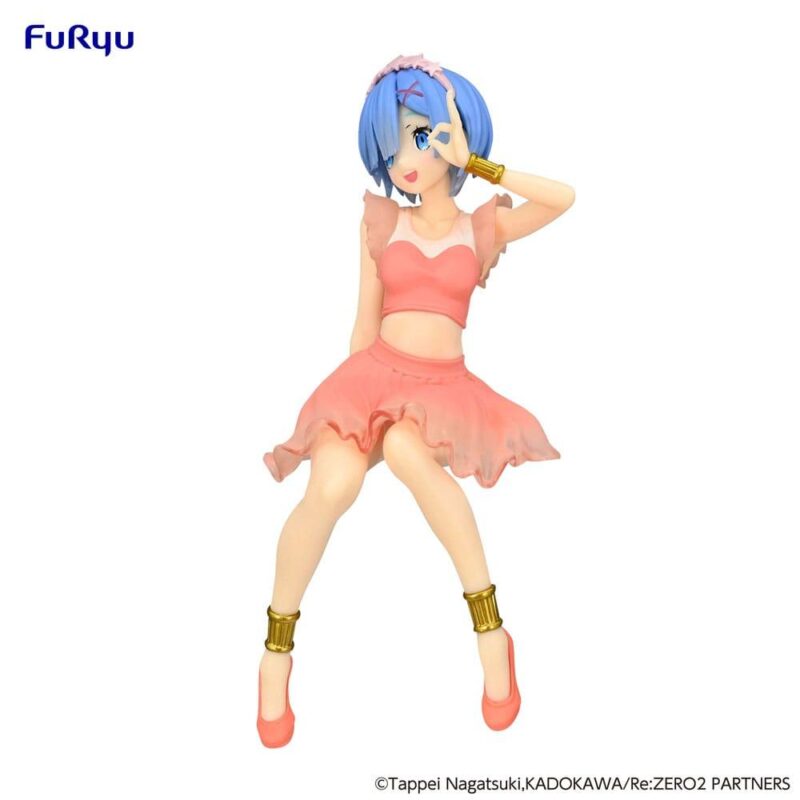 RE ZERO - Rem "Twinkle Party" - Statuette Noodle Stopper 14cm – Image 2