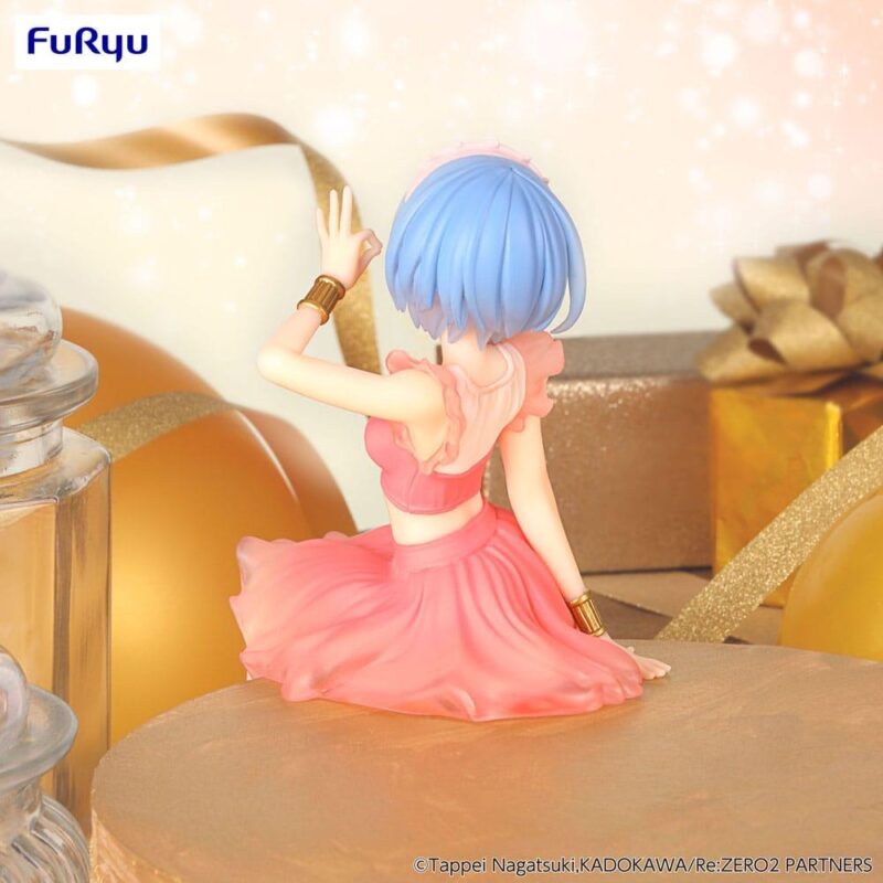 RE ZERO - Rem "Twinkle Party" - Statuette Noodle Stopper 14cm – Image 6