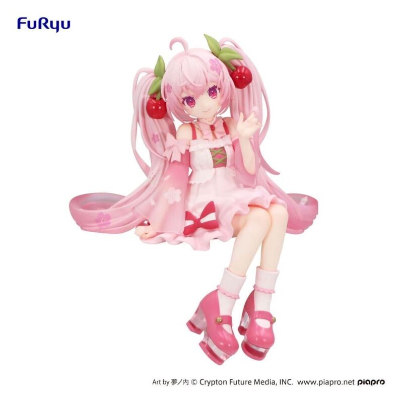 HATSUNE MIKU - Sakura Miku 2025 - Statuette Noodle Stopper 14cm