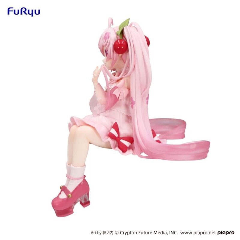 HATSUNE MIKU - Sakura Miku 2025 - Statuette Noodle Stopper 14cm – Image 3