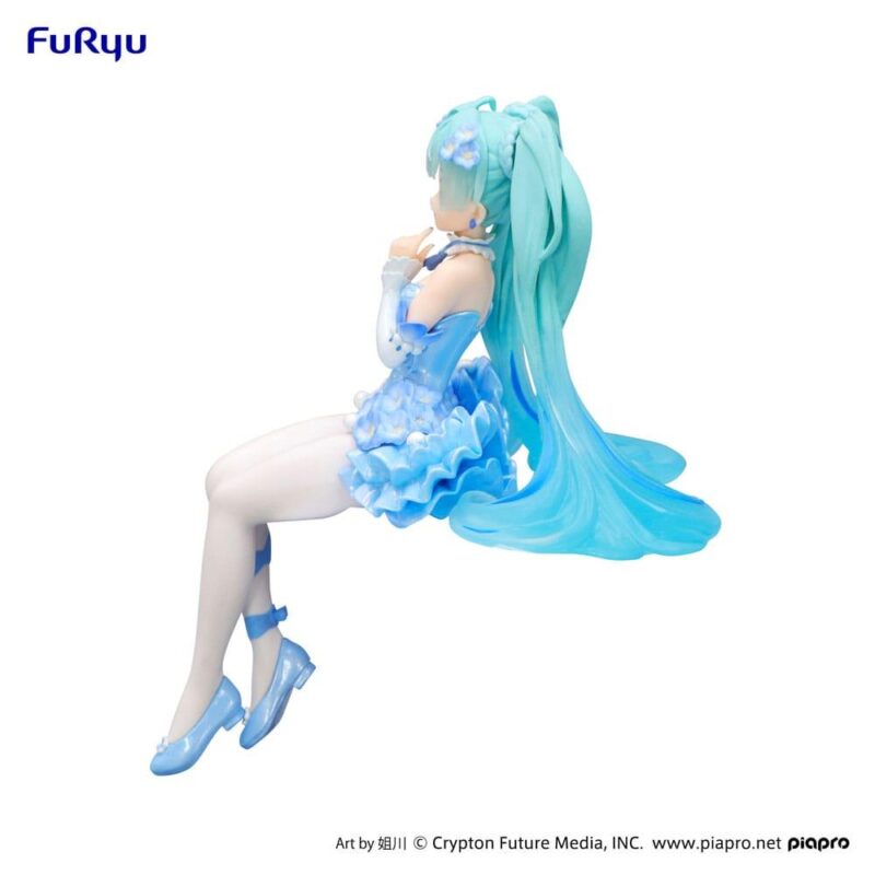 HATSUNE MIKU - Flower Fairy Nemophila - Statuette Noodle Stopper 15cm – Image 2