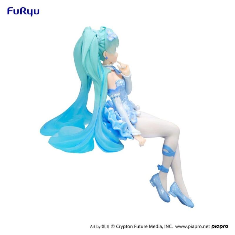 HATSUNE MIKU - Flower Fairy Nemophila - Statuette Noodle Stopper 15cm – Image 3
