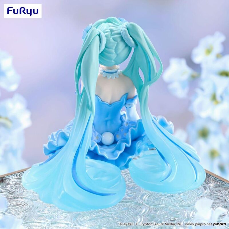 HATSUNE MIKU - Flower Fairy Nemophila - Statuette Noodle Stopper 15cm – Image 5