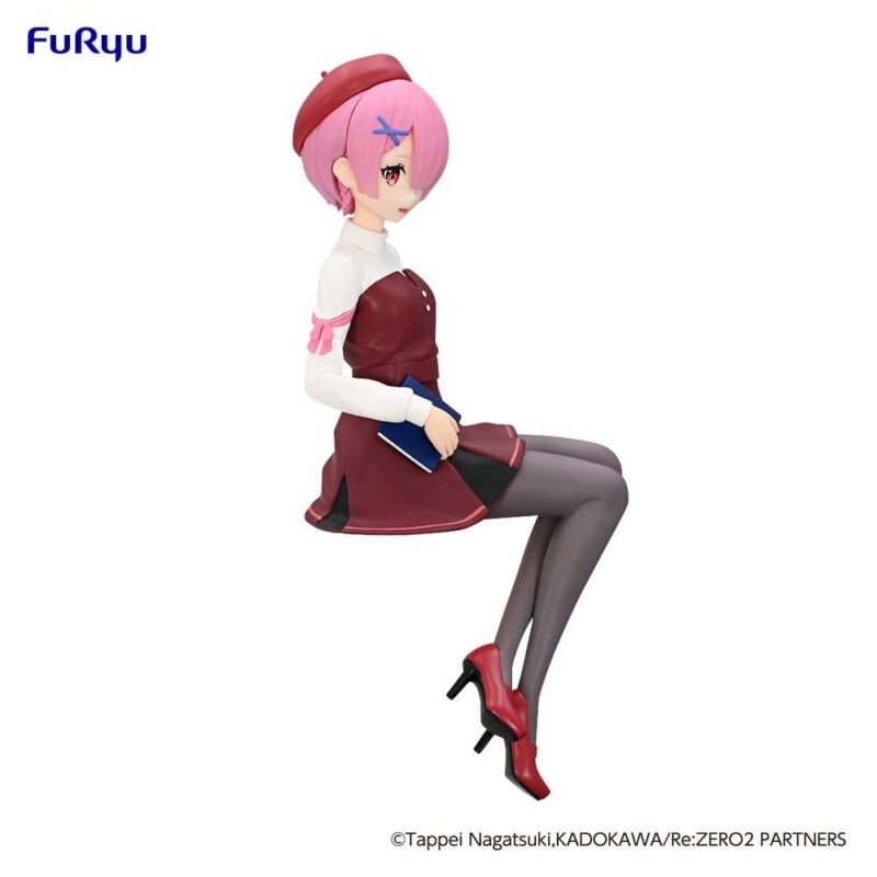 RE ZERO - Ram "Book Girl" - Statuette Noodle Stopper 14cm – Image 2