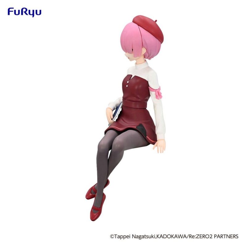 RE ZERO - Ram "Book Girl" - Statuette Noodle Stopper 14cm – Image 3