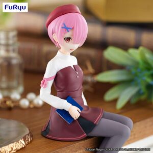 RE ZERO - Ram "Book Girl" - Statuette Noodle Stopper 14cm – Image 5