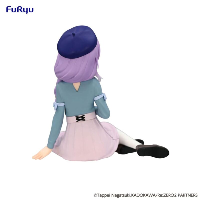 RE ZERO - Anastasia "Book Girl" - Statuette Noodle Stopper 10cm – Image 3