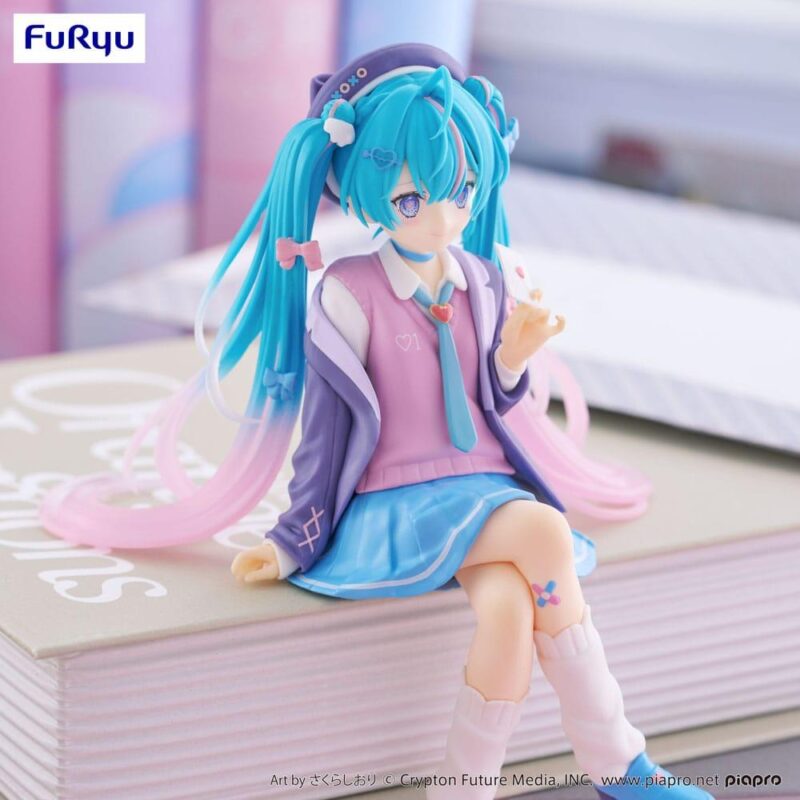 HATSUNE MIKU - Love Blazer Navy Color - Statuette Noodle Stopper 14cm – Image 6
