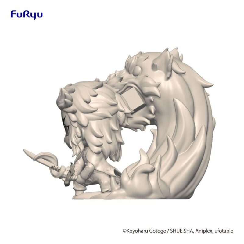 DEMON SLAYER - Rengoku Kyojuro - Statuette Hold 8cm – Image 4